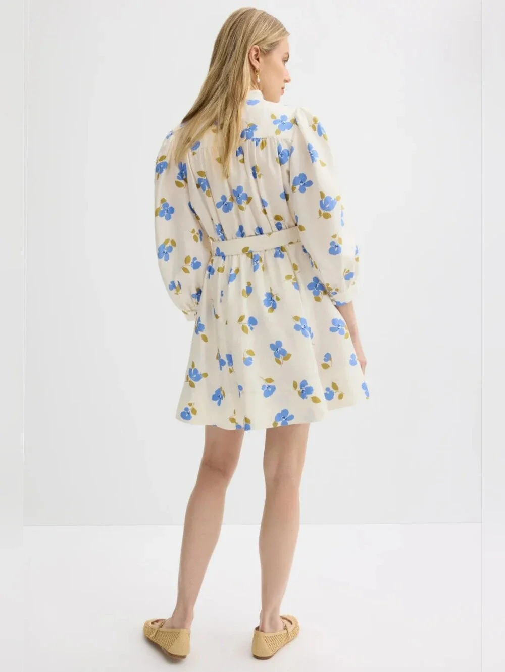 Kate Spade New York Painterly Bouquet Shirt Dress Women Size 2